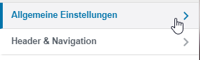 Menüpunkte im WordPress Customizer